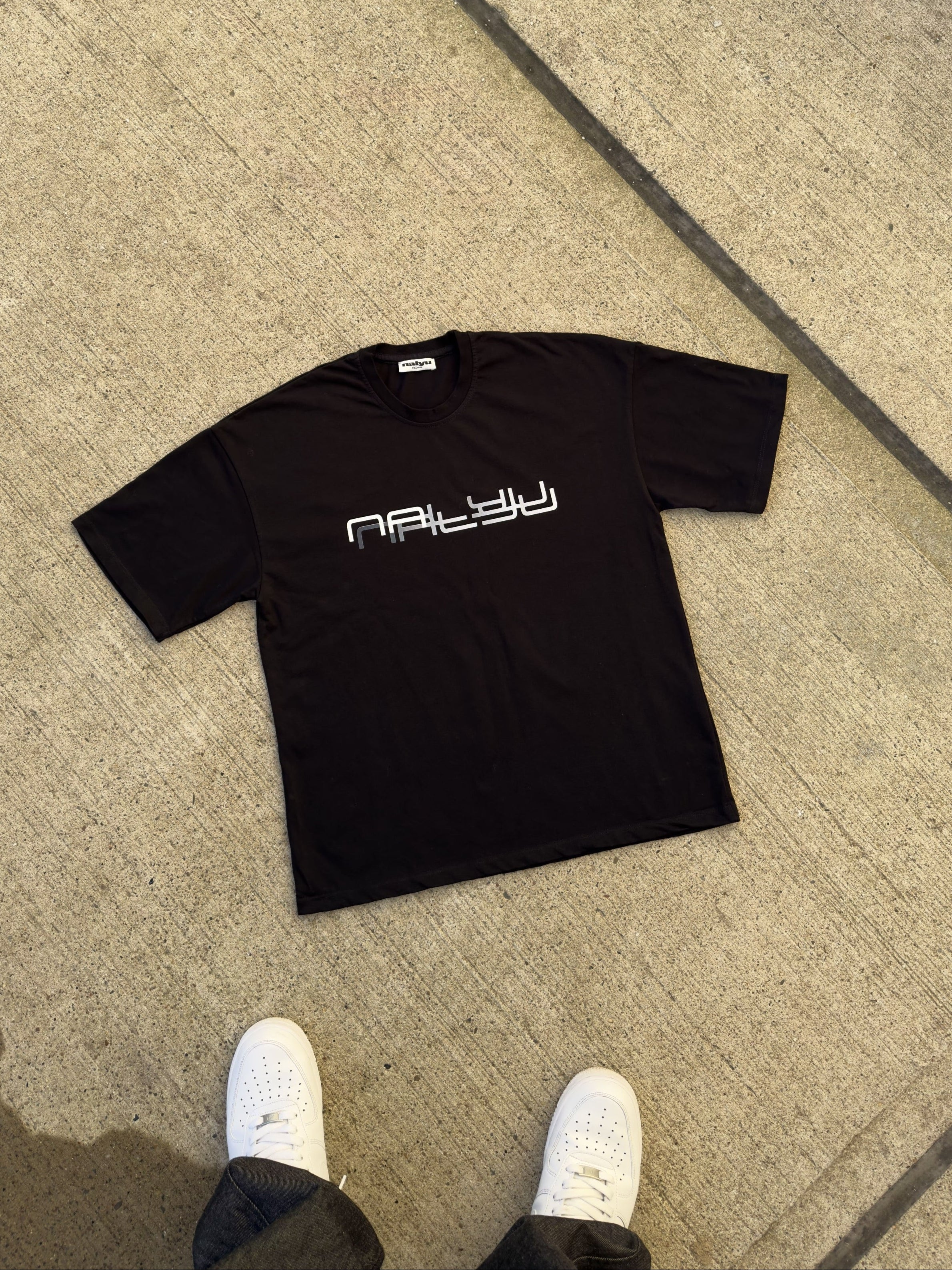 Doubleprint T-Shirt Black