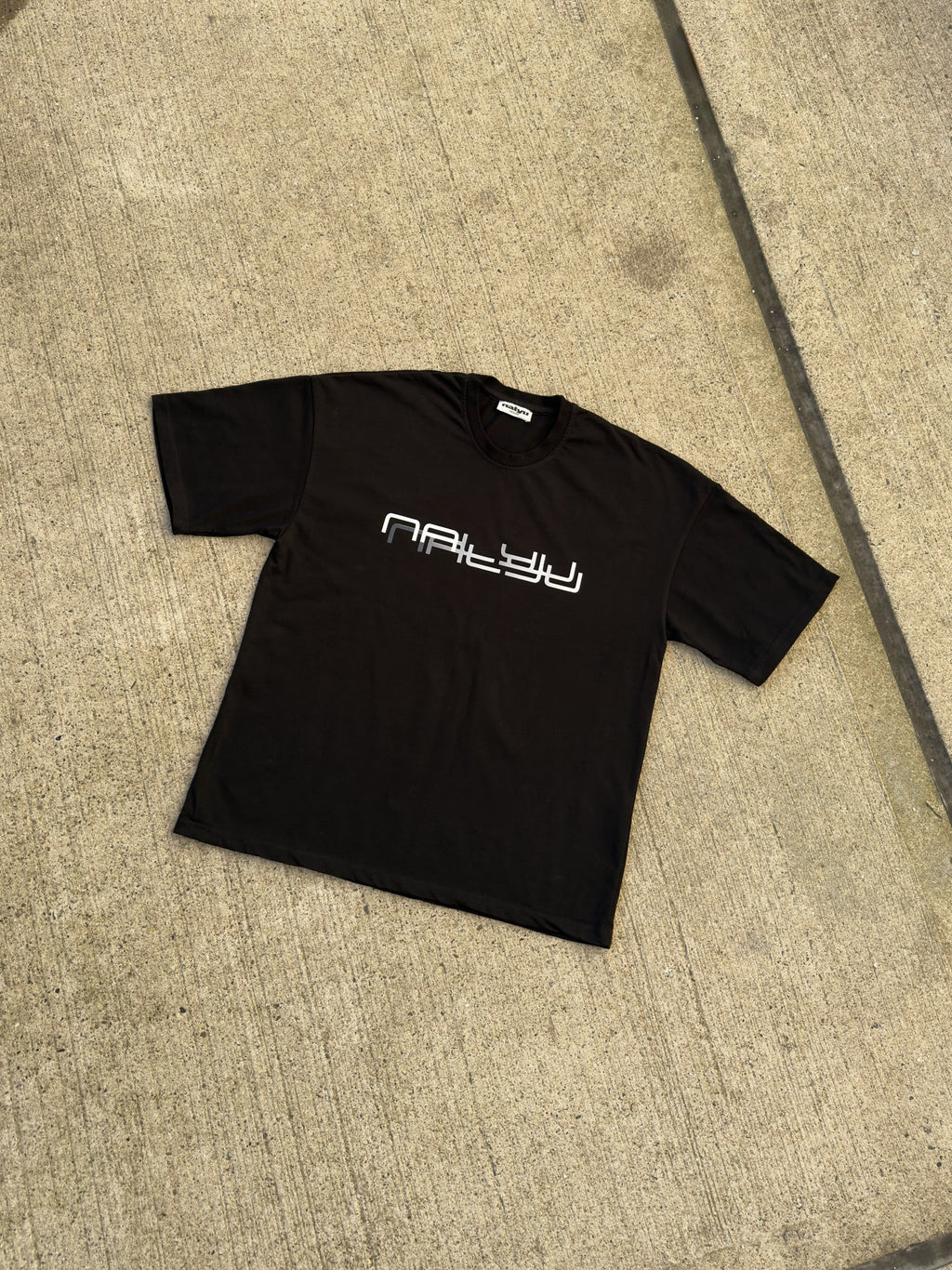 Doubleprint T-Shirt Black