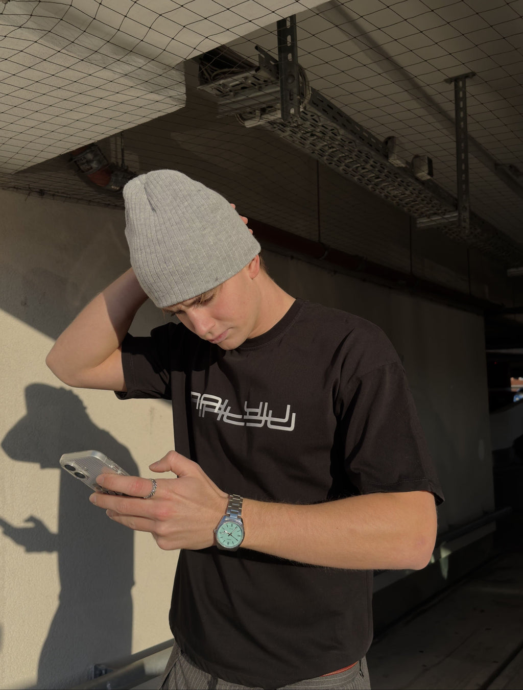 Doubleprint T-Shirt Black